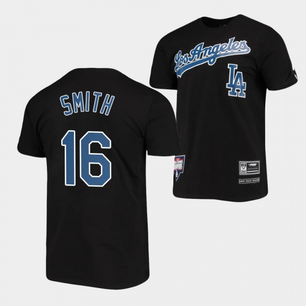 Will Smith Los Angeles Dodgers Black Taping T-Shir...
