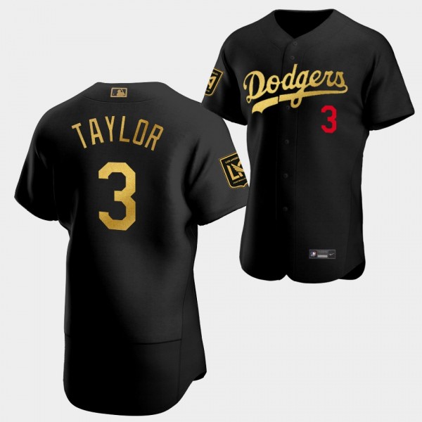 Los Angeles Dodgers LAFC Night Black Chris Taylor ...
